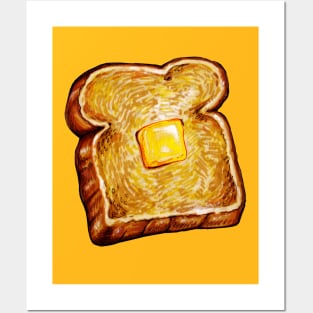 Buttered Toast Posters and Art